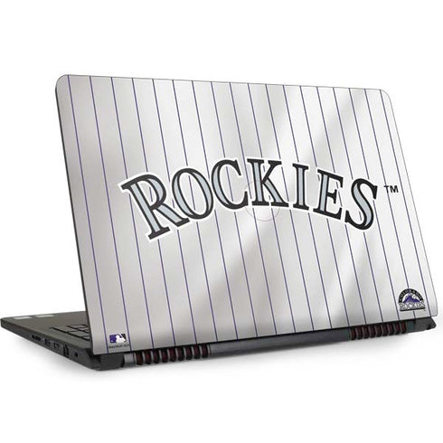 MLB Colorado Rockies Home Jersey Dell Inspiron Skin